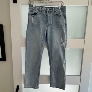SONG Jeans Timeless Fit 3/26 Button Fly Light Wash Denim.  Women's size 7 W28.